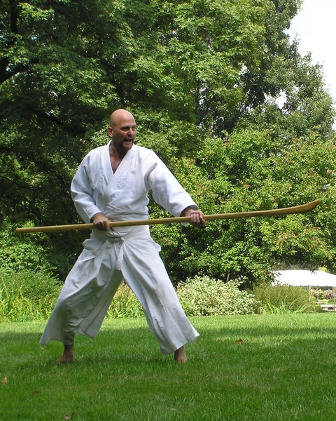 Ellis, shihan of Araki Ryu